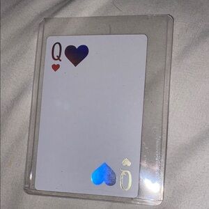 Vibrant Red and Blue Card Game Set